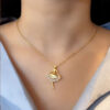 Ballerina Dancing Girl Necklace – Graceful Elegance