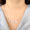 Butterflies Necklace and Earrings Set – A Symphony of Elegance and Grace