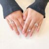 Silver Minimal Pair of Rings – Effortless Elegance for Every Occasion