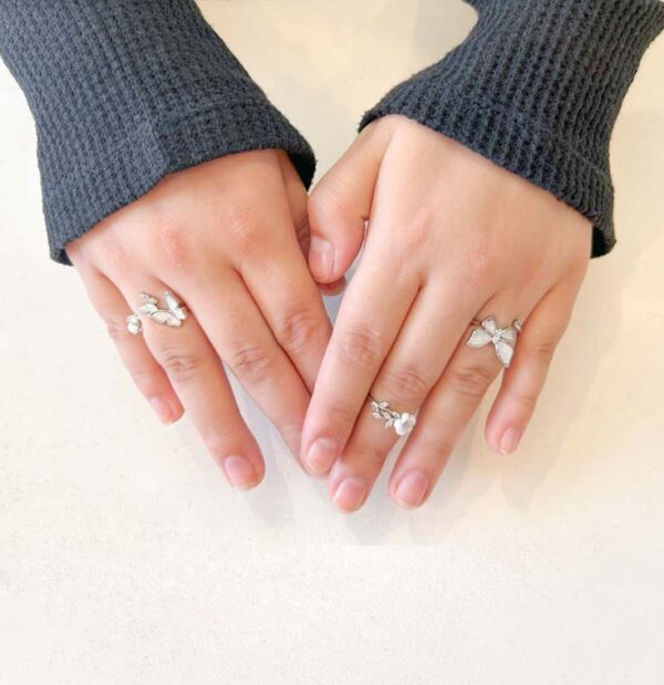 Silver Minimal Pair of Rings – Effortless Elegance for Every Occasion
